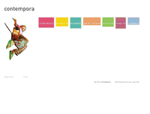 Tablet Screenshot of contempora.ro